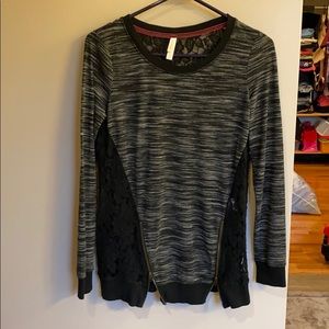 Women’s Lace detail long sleeve shirt